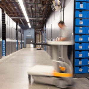 Long-Term Evidence Storage on Mobile Shelving